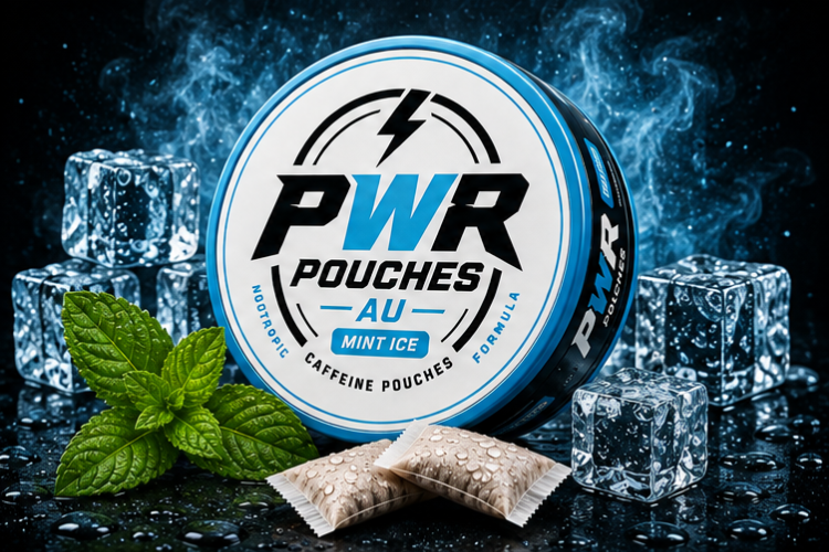 PWR POUCH MINT ICE 50MG