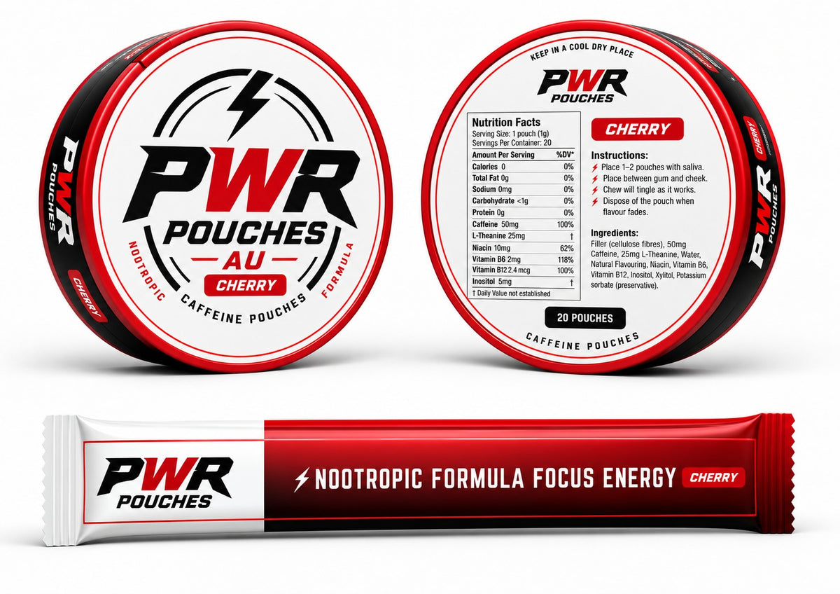 PWR POUCH CHERRY